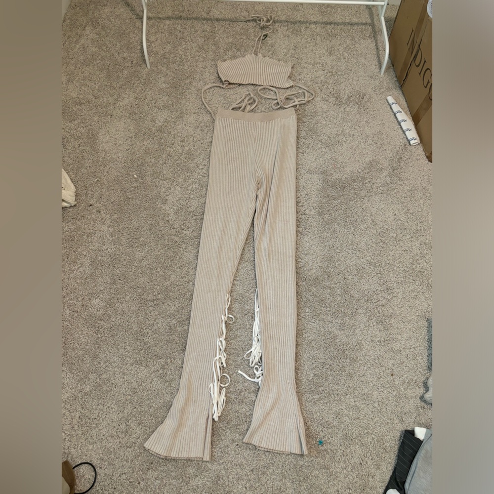 Pretty little thing cute shape wear set.